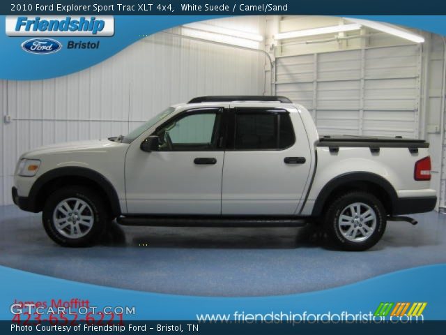 2010 Ford Explorer Sport Trac XLT 4x4 in White Suede