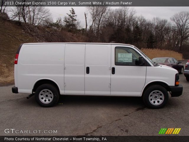 2013 Chevrolet Express 1500 Cargo Van in Summit White