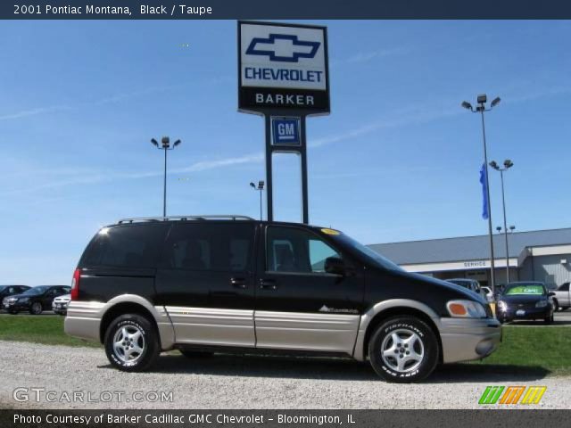 2001 Pontiac Montana  in Black