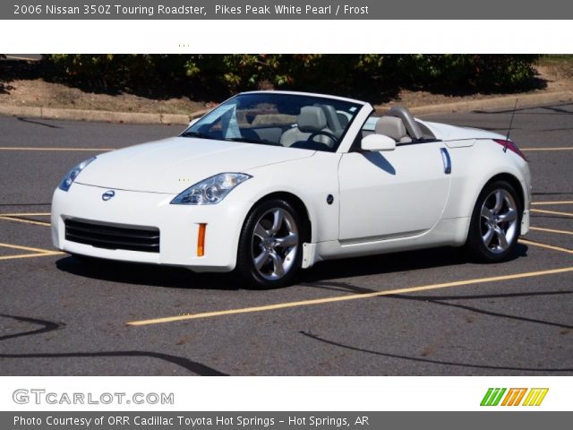 2006 Nissan 350Z Touring Roadster in Pikes Peak White Pearl