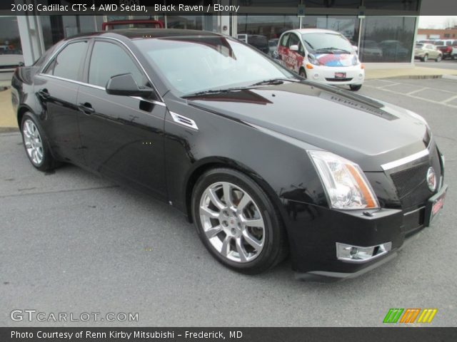 2008 Cadillac CTS 4 AWD Sedan in Black Raven