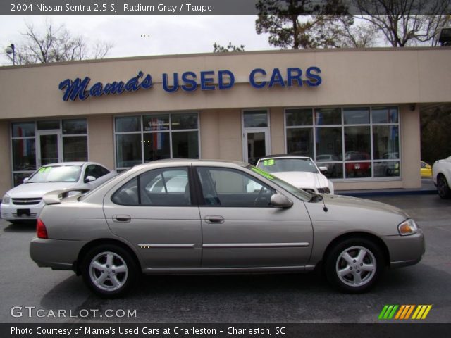 2004 Nissan Sentra 2.5 S in Radium Gray