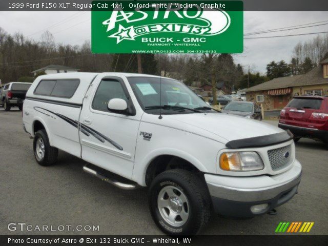 1999 Ford F150 XLT Regular Cab 4x4 in Oxford White