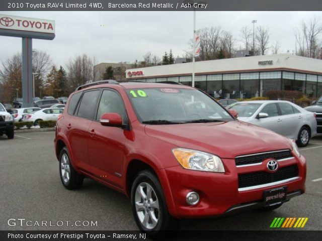 2010 Toyota RAV4 Limited 4WD in Barcelona Red Metallic