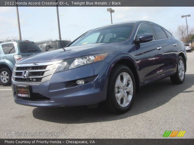 2012 Honda Accord Crosstour EX-L in Twilight Blue Metallic