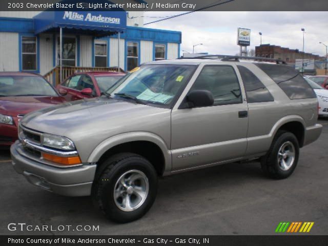 2003 Chevrolet Blazer LS in Light Pewter Metallic