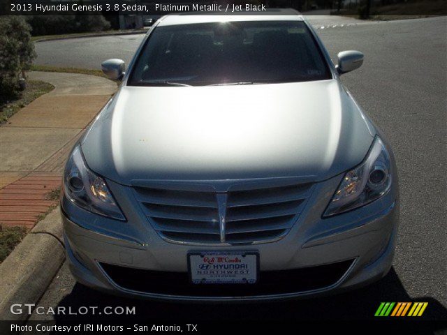 2013 Hyundai Genesis 3.8 Sedan in Platinum Metallic