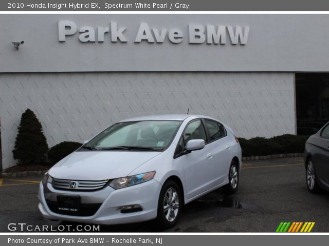 2010 Honda Insight Hybrid EX in Spectrum White Pearl
