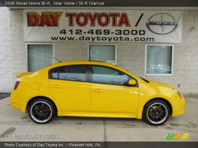 2008 Nissan Sentra SE-R in Solar Yellow