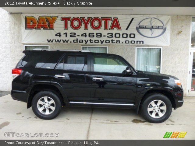 2012 Toyota 4Runner SR5 4x4 in Black