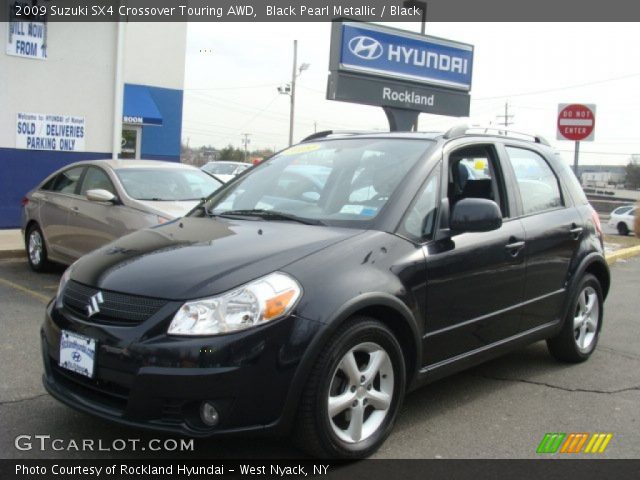 2009 Suzuki SX4 Crossover Touring AWD in Black Pearl Metallic