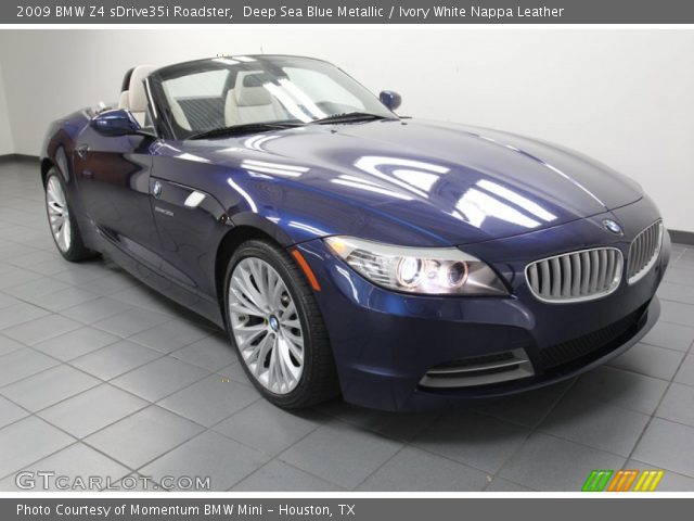 2009 BMW Z4 sDrive35i Roadster in Deep Sea Blue Metallic