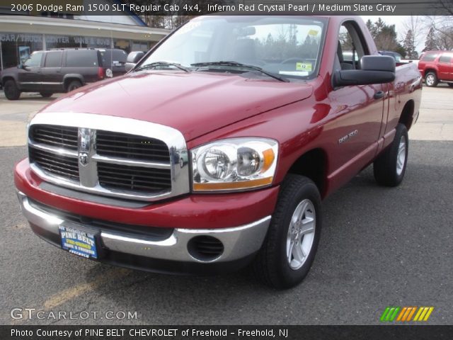 2006 Dodge Ram 1500 SLT Regular Cab 4x4 in Inferno Red Crystal Pearl