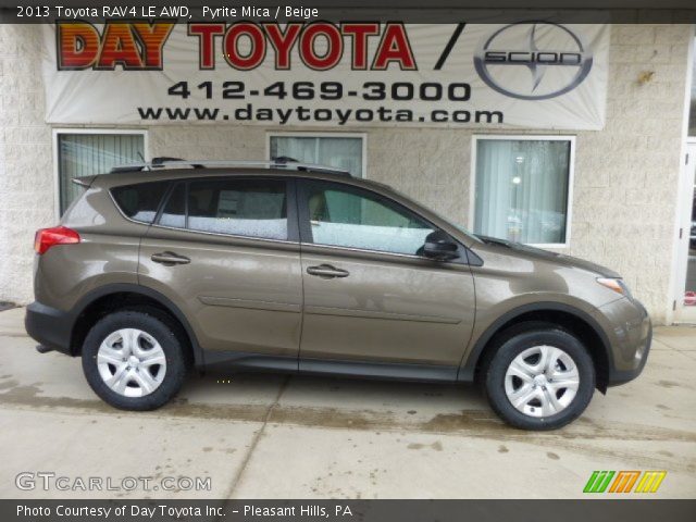 2013 Toyota RAV4 LE AWD in Pyrite Mica