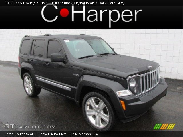 2012 Jeep Liberty Jet 4x4 in Brilliant Black Crystal Pearl