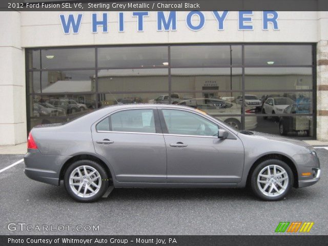 2012 Ford Fusion SEL V6 in Sterling Grey Metallic