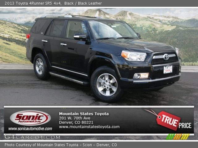 2013 Toyota 4Runner SR5 4x4 in Black