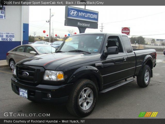 2006 Ford Ranger Sport SuperCab 4x4 in Black