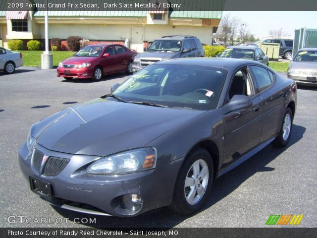 2008 Pontiac Grand Prix Sedan in Dark Slate Metallic