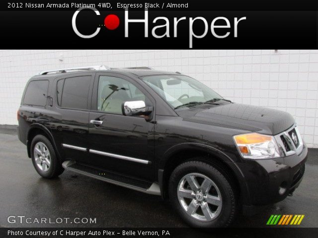 2012 Nissan Armada Platinum 4WD in Espresso Black