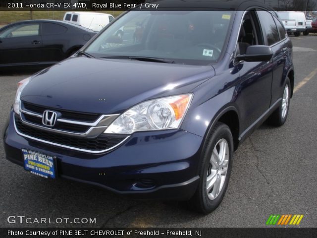 2011 Honda CR-V EX 4WD in Royal Blue Pearl