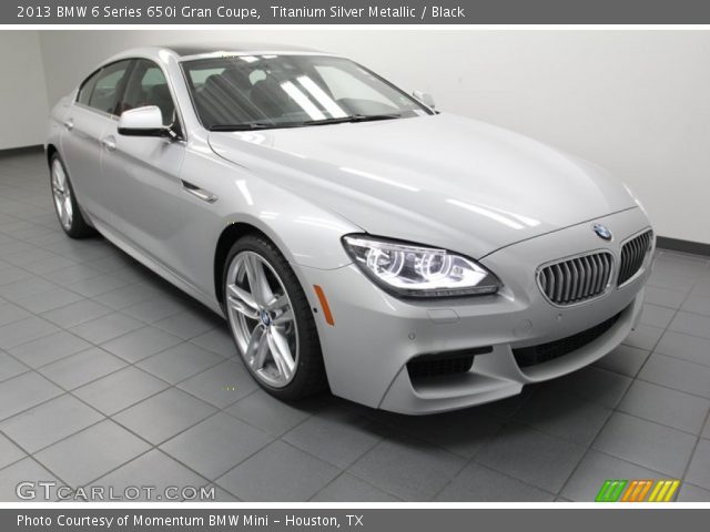 2013 BMW 6 Series 650i Gran Coupe in Titanium Silver Metallic