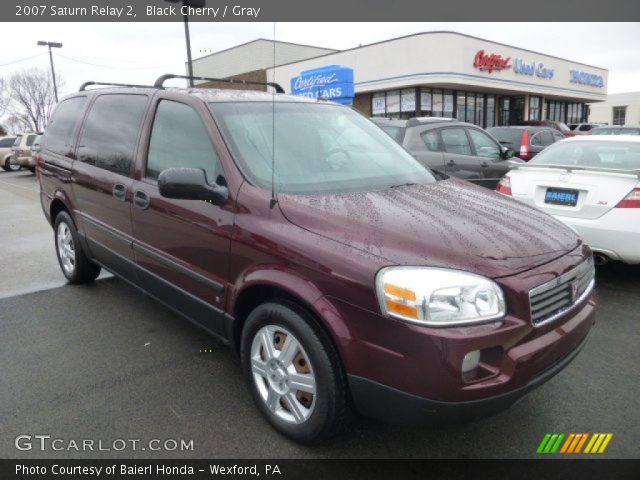 2007 Saturn Relay 2 in Black Cherry