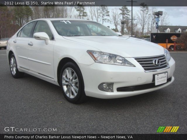 2012 Lexus ES 350 in Starfire White Pearl