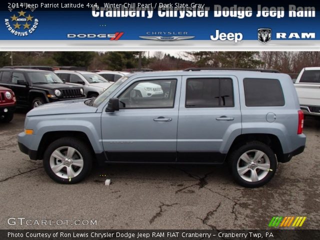 2014 Jeep Patriot Latitude 4x4 in Winter Chill Pearl