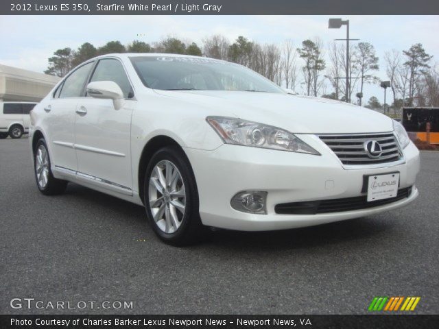 2012 Lexus ES 350 in Starfire White Pearl