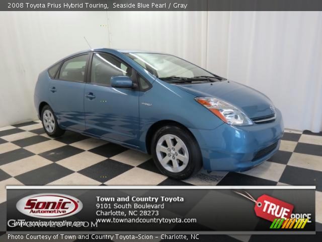 2008 Toyota Prius Hybrid Touring in Seaside Blue Pearl