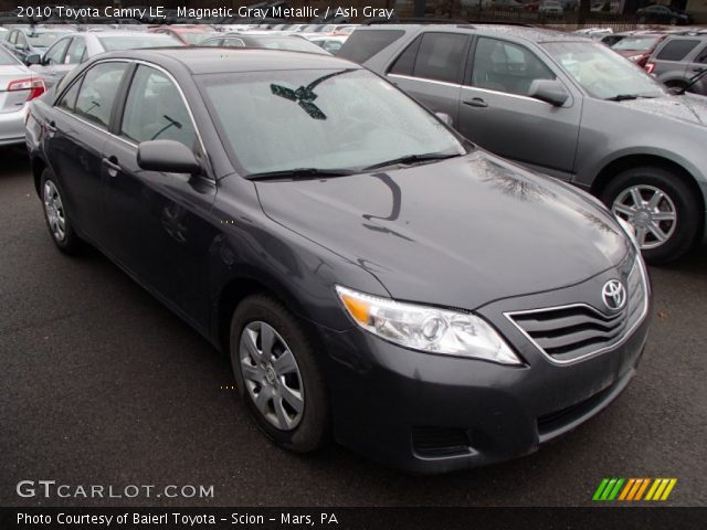 2010 Toyota Camry LE in Magnetic Gray Metallic