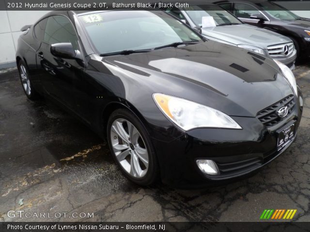 2012 Hyundai Genesis Coupe 2.0T in Bathurst Black