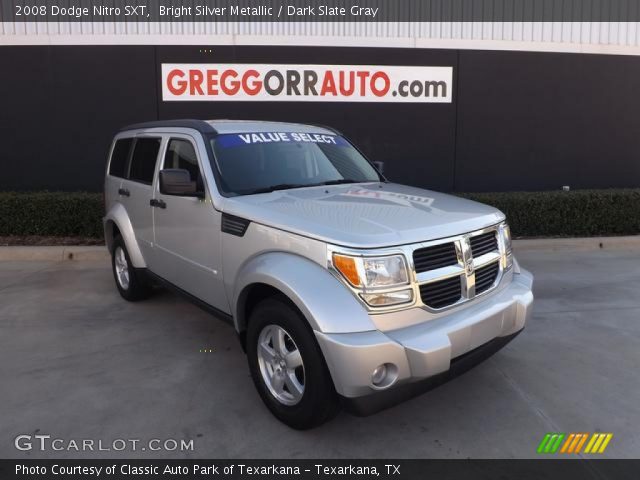 2008 Dodge Nitro SXT in Bright Silver Metallic