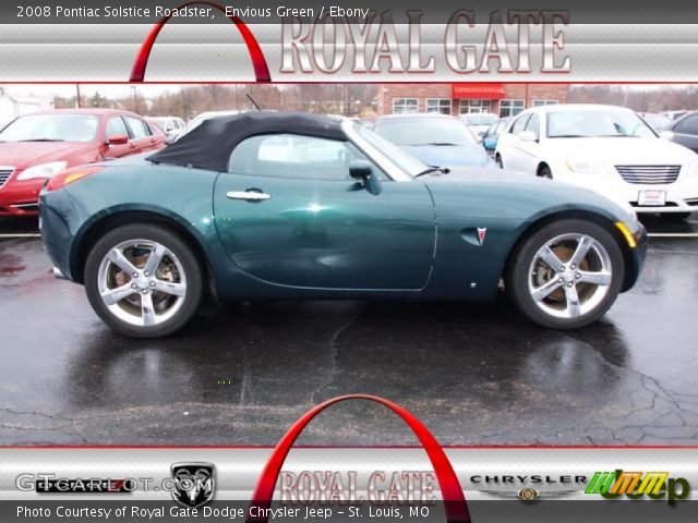 2008 Pontiac Solstice Roadster in Envious Green