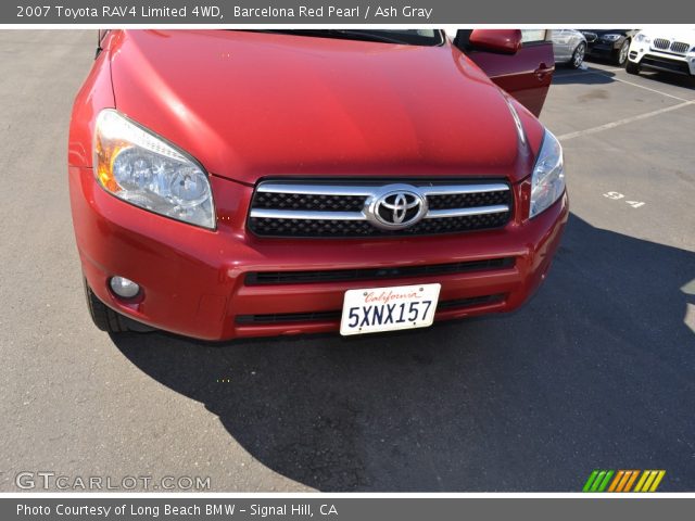 2007 Toyota RAV4 Limited 4WD in Barcelona Red Pearl