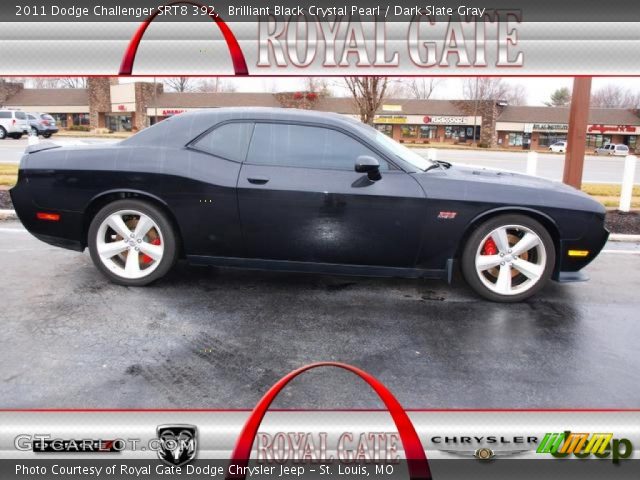 2011 Dodge Challenger SRT8 392 in Brilliant Black Crystal Pearl