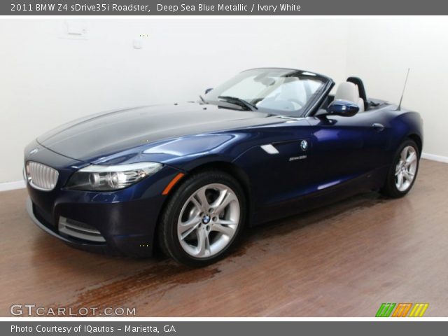 2011 BMW Z4 sDrive35i Roadster in Deep Sea Blue Metallic