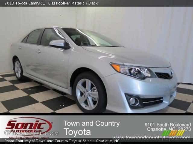2013 Toyota Camry SE in Classic Silver Metallic
