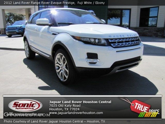 2012 Land Rover Range Rover Evoque Prestige in Fuji White