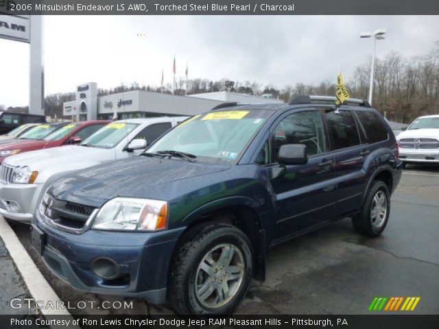 2006 Mitsubishi Endeavor LS AWD in Torched Steel Blue Pearl
