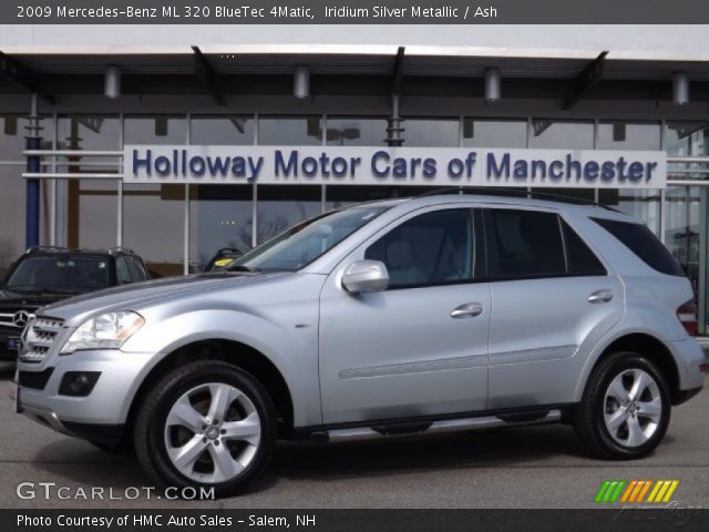 2009 Mercedes-Benz ML 320 BlueTec 4Matic in Iridium Silver Metallic