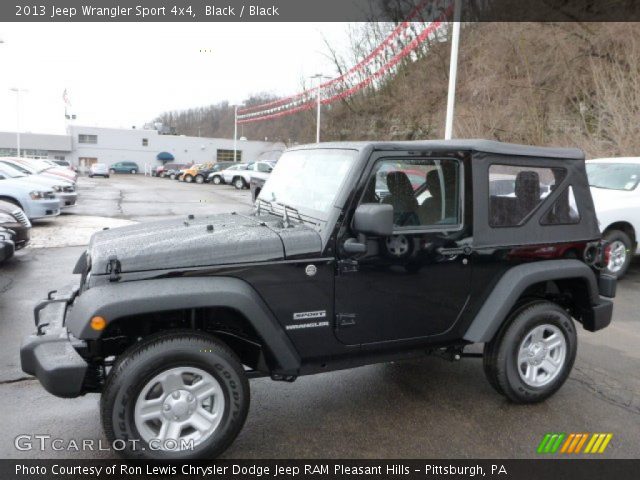 2013 Jeep Wrangler Sport 4x4 in Black