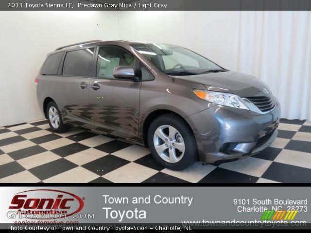 2013 Toyota Sienna LE in Predawn Gray Mica