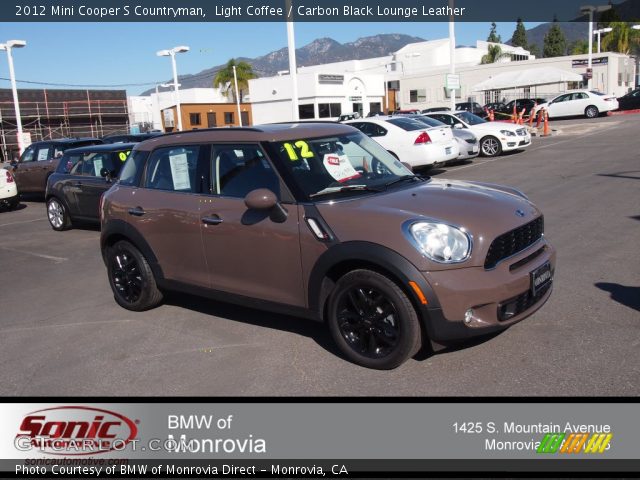 2012 Mini Cooper S Countryman in Light Coffee