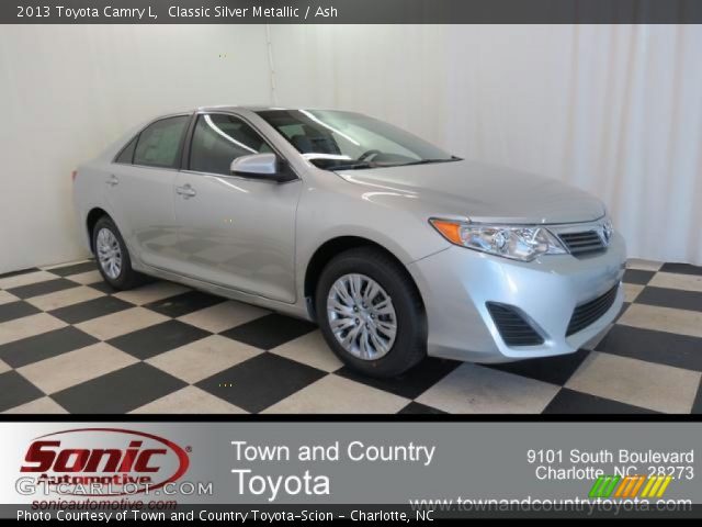 2013 Toyota Camry L in Classic Silver Metallic