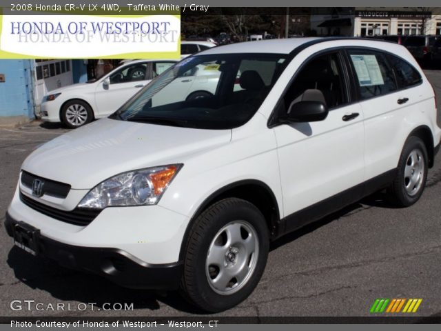 2008 Honda CR-V LX 4WD in Taffeta White