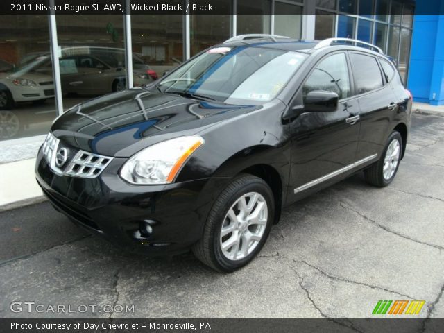 2011 Nissan Rogue SL AWD in Wicked Black