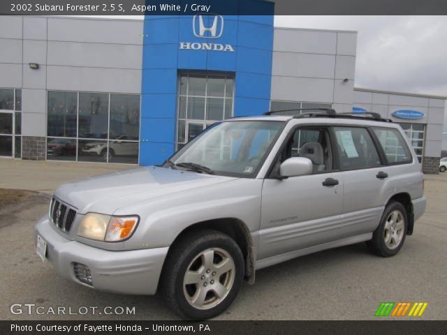2002 Subaru Forester 2.5 S in Aspen White