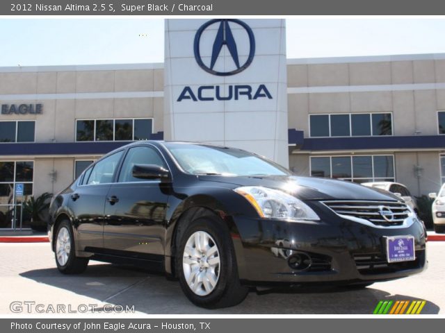 2012 Nissan Altima 2.5 S in Super Black